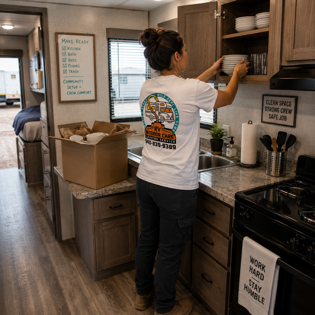 Multi-unit make-ready and community setup for workforce housing in Northwest Texas